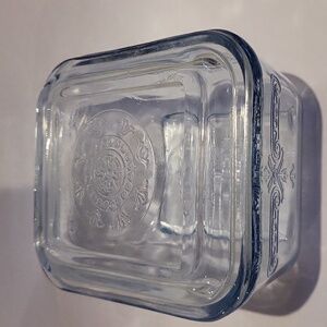 Vinrage Fire King Philbe Sapphire Blue Refrigerator Dish